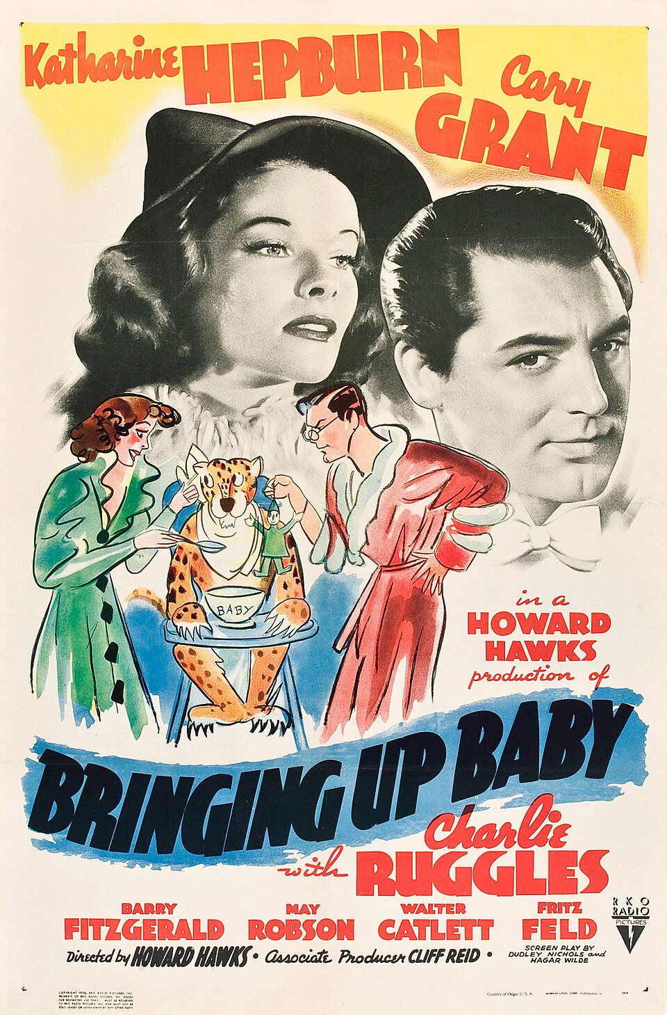 Bringing Up Baby poster